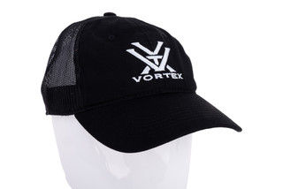 Vortex Core Logo men's snapback style cap, black.